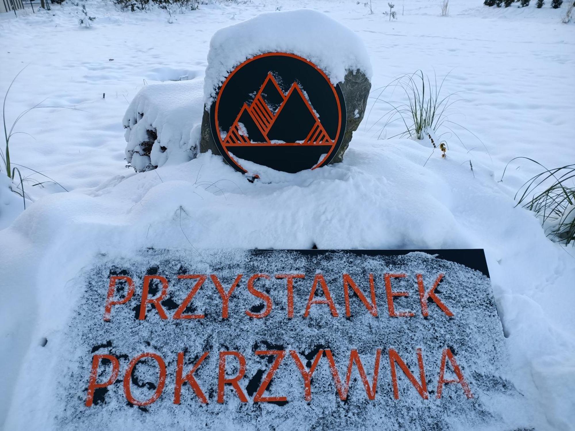 Villa Przystanek Pokrzywna Esterno foto
